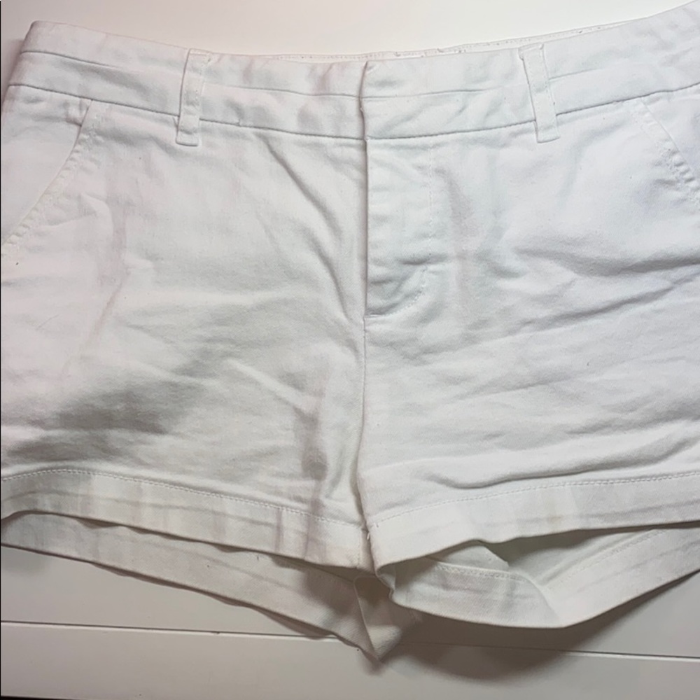 White shorts
